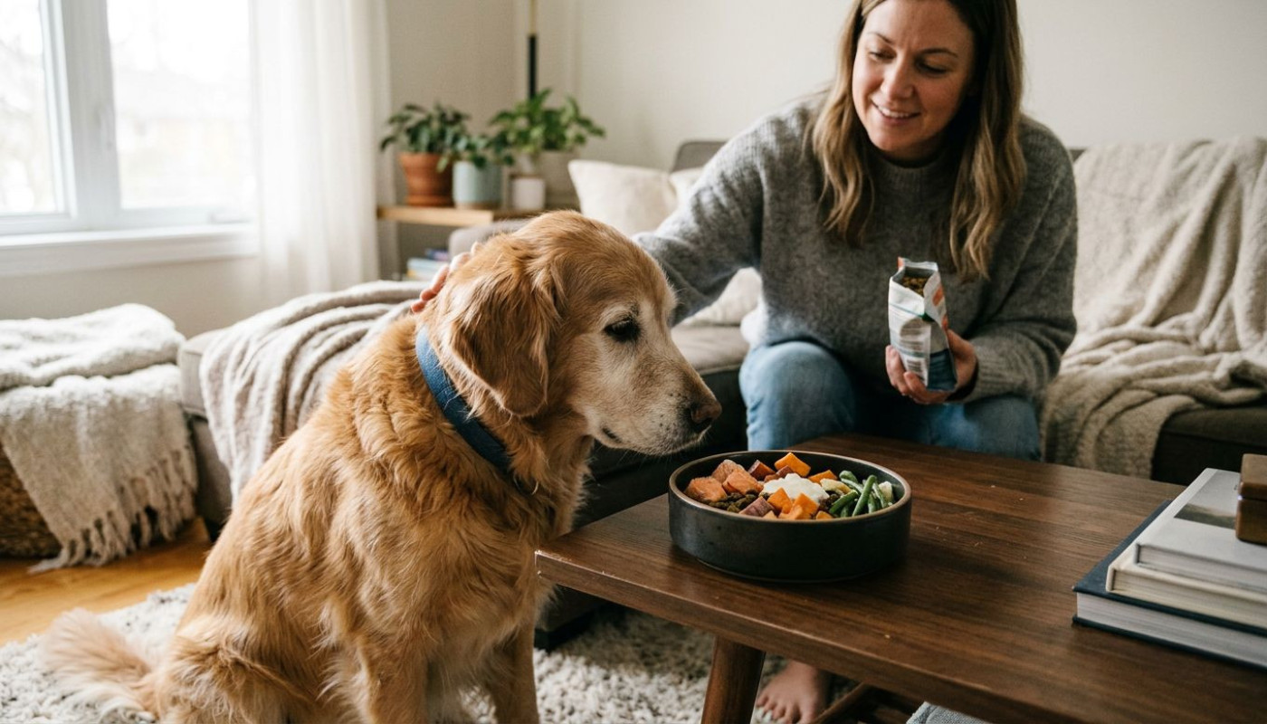 Comment les régimes alimentaires spécifiques peuvent améliorer la santé des chiens âgés ?